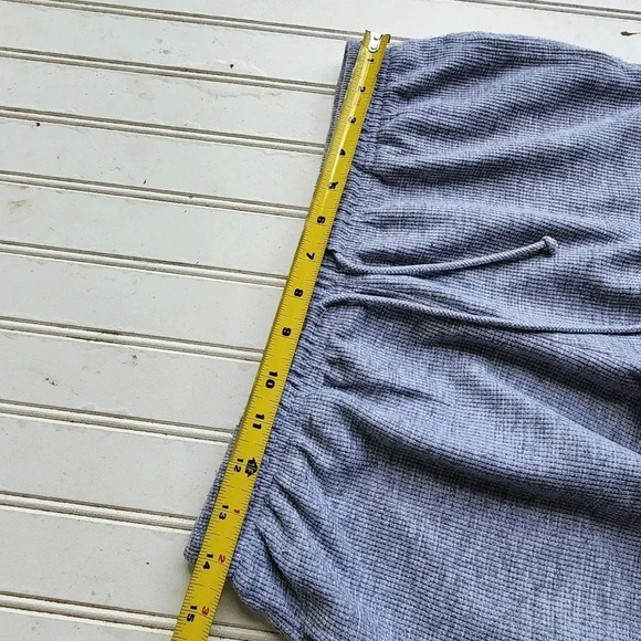 Reflex Flannel Lunge Sweat Shorts Ladies Casual Wear Drawstring Pull Pockets M - Picture 8 of 10